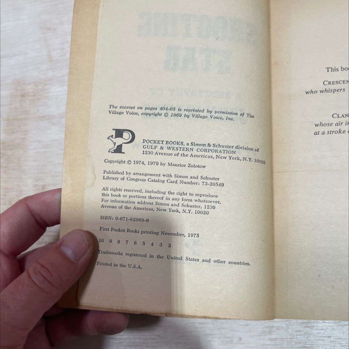 shooting star a biography of john wayne book, by maurice zolotow, 1979 Paperback