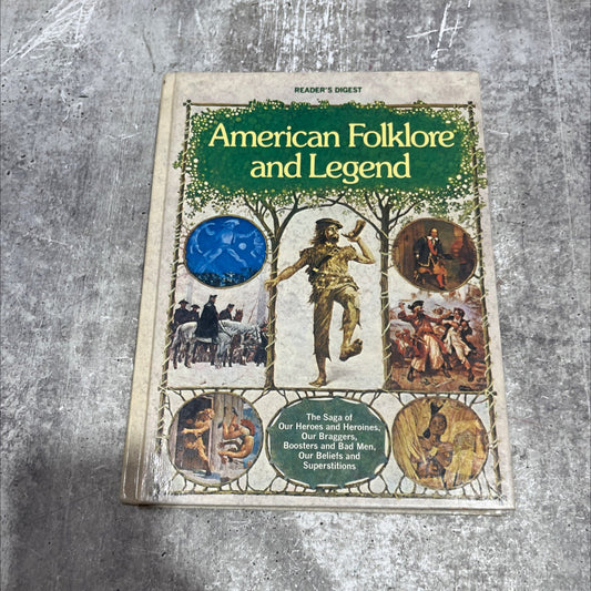 american folklore and legend book, by jane polley, 1978 Hardcover