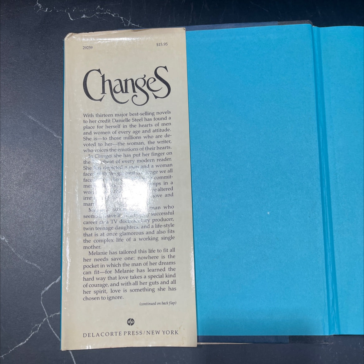 changes book, by danielle steel, 1983 Hardcover