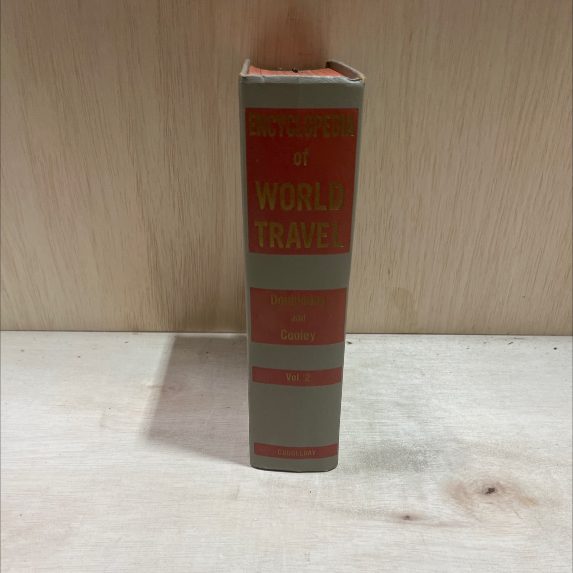 encyclopedia of world travel taj mahal india book, by nelson doubleday and c. earl cooley, 1961 Hardcover