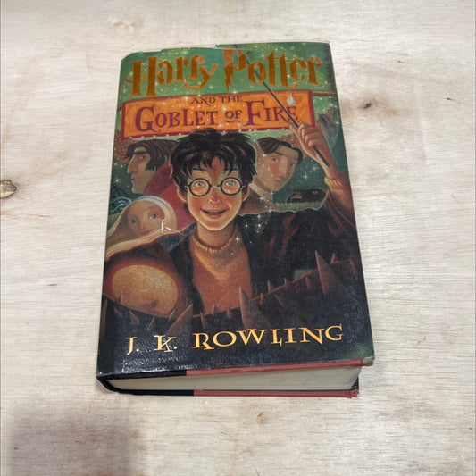 harry potter and the goblet of fire book, by j. k. rowling, 2000 Hardcover