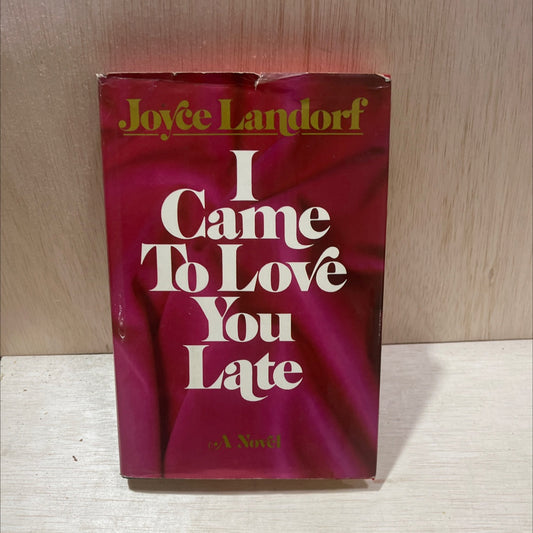 i came to love you late book, by Joyce Landorf, 1977 Hardcover, Vintage