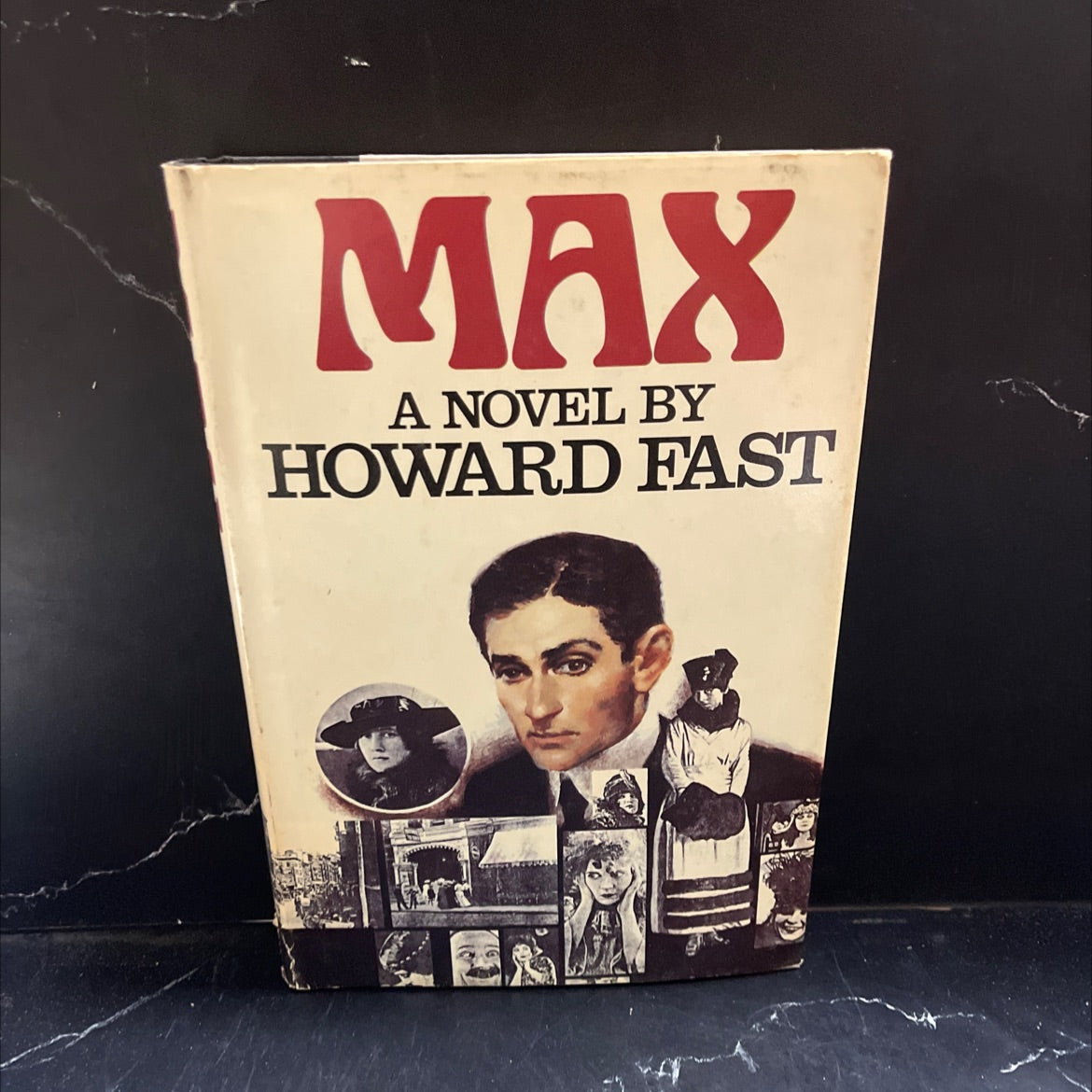 max book, by howard fast, 1982 Hardcover