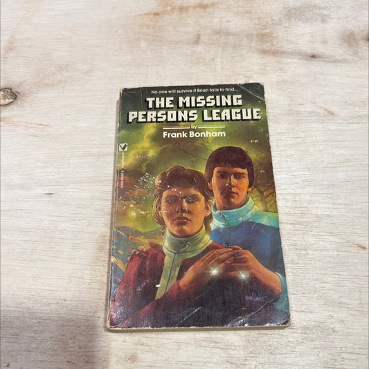 oks the missing persons league book, by Frank Bonham, 1976 Paperback