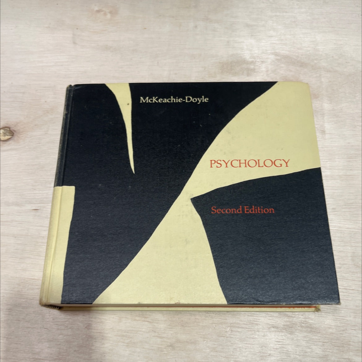 psychology, second edition book, by wilbert james mckeachie, charlotte lackner doyle, 1970 Hardcover