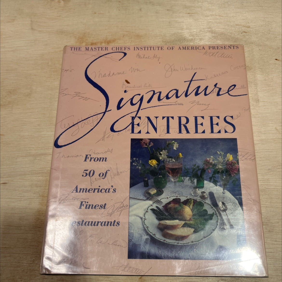 signature entrees from 50 of america's finest restaurants book, by unknown, 1986 Hardcover