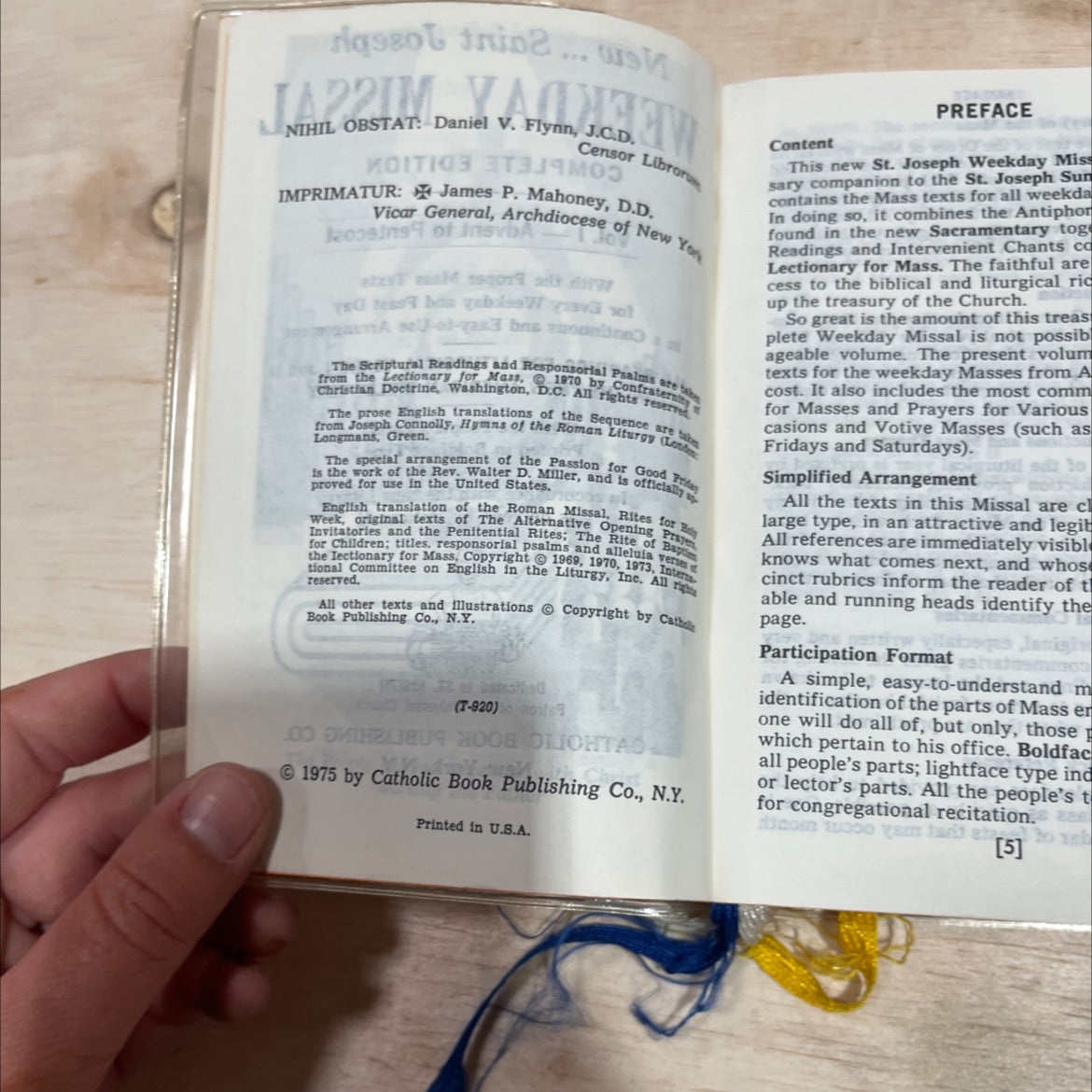 the value of a missal book, by unknown, 1975 Hardcover