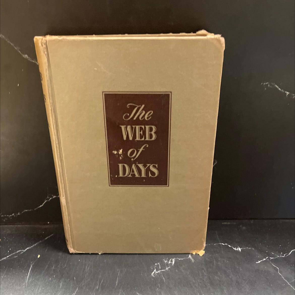 the web of days book, by edna l. lee, 1947 Hardcover